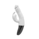 NMC Titanz 7 Inch Silicone Rechargeable Vibrator In Ivory White