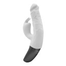 NMC Titanz 7 Inch Silicone Rechargeable Vibrator In Ivory White