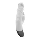 NMC Titanz 7 Inch Silicone Rechargeable Vibrator In Ivory White