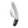 NMC Titanz 7 Inch Silicone Rechargeable Vibrator In Ivory White