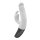 NMC Titanz 7 Inch Silicone Rechargeable Vibrator In Ivory White