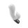 NMC Titanz 7 Inch Silicone Rechargeable Vibrator In Ivory White