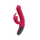 NMC Titanz 7 Inch Silicone Rechargeable Vibrator In Pink