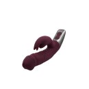 NMC Titanz 7 Inch Silicone Rechargeable Vibrator In Rubine Red