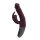 NMC Titanz 7 Inch Silicone Rechargeable Vibrator In Rubine Red