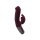 NMC Titanz 7 Inch Silicone Rechargeable Vibrator In Rubine Red