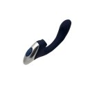 NMC Titanz 8 Inch Silicone Rechargeable Vibrator In Blue