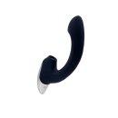 NMC Titanz 8 Inch Silicone Rechargeable Vibrator In Blue