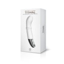 NMC Titanz 7 Inch Silicone Rechargeable Vibrator In Ivory...