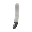 NMC Titanz 7 Inch Silicone Rechargeable Vibrator In Ivory White