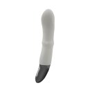 NMC Titanz 7 Inch Silicone Rechargeable Vibrator In Ivory White