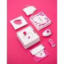 Sauce Sweeeheart Clitoral Vibrator White & Pink