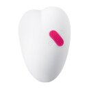 Sauce Sweeeheart Clitoral Vibrator White & Pink