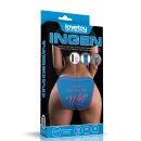 LoveToy Wet Printed Vibrating Sexy Panties Blue