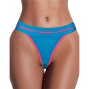 LoveToy Wet Printed Vibrating Sexy Panties Blue