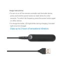 LoveToy Wet Printed Vibrating Sexy Panties Blue