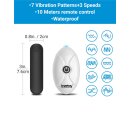 LoveToy Wet Printed Vibrating Sexy Panties Blue