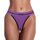 LoveToy Slide Printed Vibrating Sexy Panties Purple