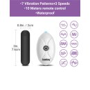 LoveToy Slide Printed Vibrating Sexy Panties Purple