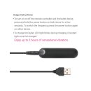 LoveToy Slut Printed Vibrating Sexy Panties Black