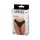 Amorable G-String with Open Crotch Black One Size