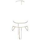 Cottelli Collection Top Set Chain Gold