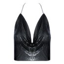 Cottelli Collection Metall-Top schwarz