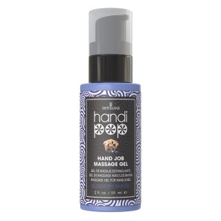 Sensuva Handipop Edible Massage Gel Blueberry Muffin 59ml