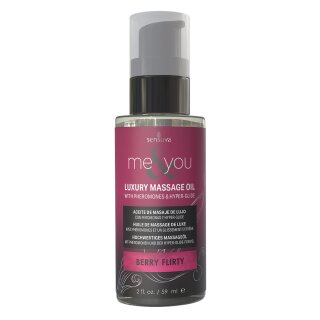 Sensuva Me and You Massage Oil Berry Flirty 59ml
