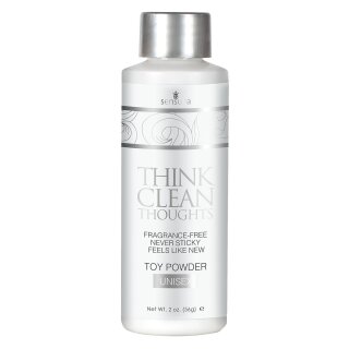 Sensuva Think Clean Thoughts Toy Powder 59ml