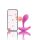 HoneyPlayBox OLY 2 Pressure Sensing App-enabled Wearable Clit & G Spot Vibrator Pink