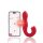 HoneyPlayBox - JOI Thrust 2 Pressure Sensing App Controlled Thrusting G-spot Vibrator & Tongue Clit Licker Red