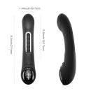 HoneyPlayBox - Tempo-Pressure Sensing App-Controlled Kinky Finger Tapping G-spot Vibrator Black