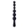 NMC 9.5 Inch Ribbed Silicone Anal Ball Beads Black