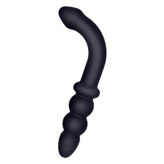 NMC 6.5 Inch Silicone Double Headed Plug Black