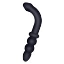 NMC 6.5 Inch Silicone Double Headed Plug Black