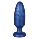 NMC 4 Inch Silicone Anal Plug Metallic Blue