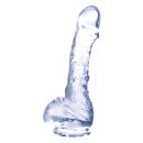 NMC 7 Inch Realistic Dildo With Suction Cup Clear