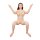 NMC 104 cm Pvc Inflatable Sitting Doll With Asian Face