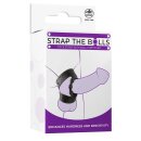 NMC Silicone Cock Strap With Ball Stretcher Black