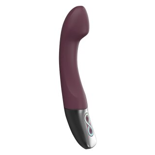 NMC Silicone Rechargeable Vibrator Rubine Red