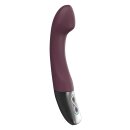 NMC Silicone Rechargeable Vibrator Rubine Red