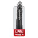 FETISH FANTASY SERIES ULTIMATE SILICONE THRUSTER - BLACK