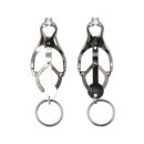 Virgite Nipple Clamps Model 6 Silver 2 Pieces