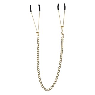 Virgite Nipple Clamps Model 14 Gold 2 Pieces