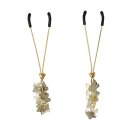 Virgite Nipple Clamps Model 17 Gold 2 Pieces