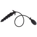 Hidden Desire Inflatable plug Ribbed Advanced 18.5 x 4 cm Black