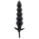 Hidden Desire Inflatable plug Ribbed Advanced 18.5 x 4 cm Black