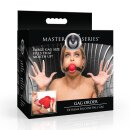 Gag Order - Extreme Silicone Ball Gag  Red
