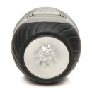 Curve Toys Vibrating and Squeezing Masturbator - 10X - Black